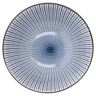 Миска Duka Hokkaido 400 мл | Темно-синій принт. 2220711 фото - 2