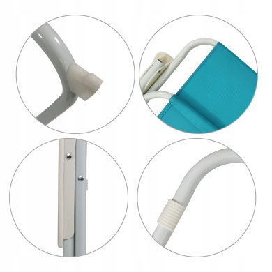 Складное садовое кресло Kontrast ATENA PRO Голубой 5.03.13440 фото - 7