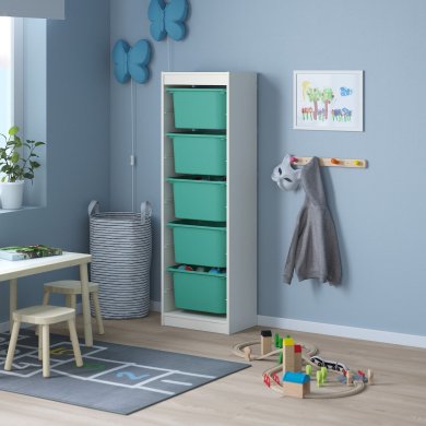 IKEA Стелаж із контейнерами TROFAST (ИКЕА ТРОФАСТ) 49329468 фото - 6