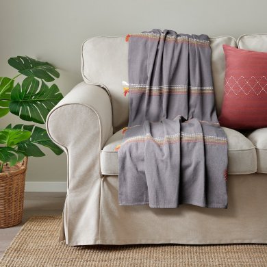 IKEA Плед MAVINN 110х170 см Серый (ИКЕА МАВИНН) 80587681 фото - 3