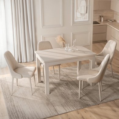 Раскладной обеденный стол Mebel Elit SKUBI Кашимир W.SKUBI/KASZ/KASZ/S фото - 4