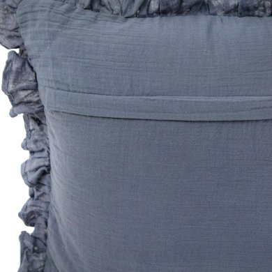 Декоративная наволочка Homla ELIN 45х45 см Синий - 3 Декоративная наволочка Homla ELIN 45х45 см Синий 213144 фото - 3