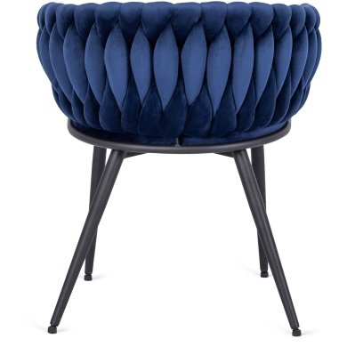 Обеденный стул Mebel Elit EMPOLI Welur Синий - 4 Обеденный стул Mebel Elit EMPOLI Welur Синий ME.EMPOLI/GR/V/K фото - 4