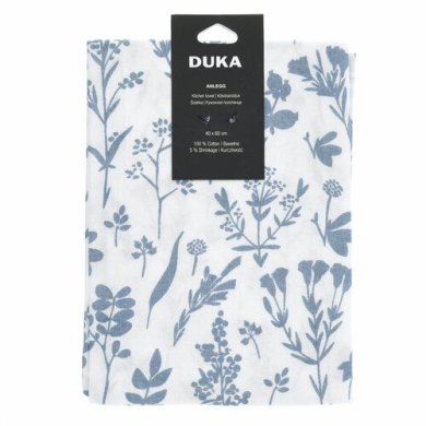 Рушник кухонний Duka Anlegg | Білий/Синій принт 2220125 фото - 3