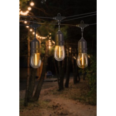 Декоративна гірлянда Garden Line 10 LED 7 м Теплий-білий SOL1243 фото - 4