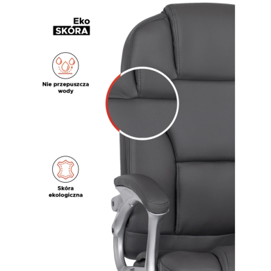 Офісне крісло Mebel Elit BARNI Сірий - 3 Офісне крісло Mebel Elit BARNI Сірий ME.BARNI/P/E/FO фото - 3