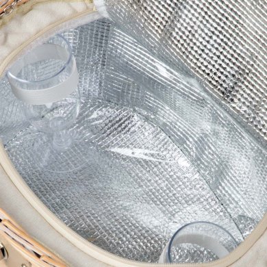 Корзина для пікніка Homla PICNIC Бежевий 230282 фото - 4