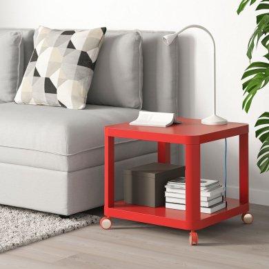 IKEA Журнальный стол TINGBY Красный (ИКЕА ТИНГБИ) 80457439 фото - 7