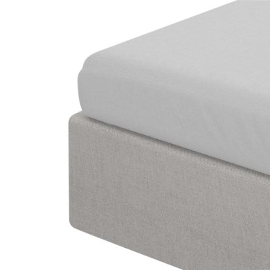 Простирадло на резинці Homla LAUKO 90x200 см Сірий 163005
