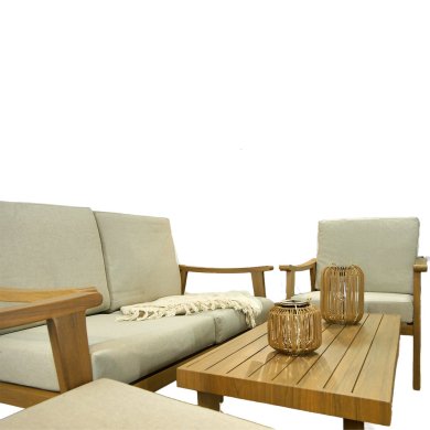 Комплект садовой мебели Garden Line TIRANA Бежевый - 11 Комплект садовой мебели Garden Line TIRANA Бежевый ALM9538 фото - 11