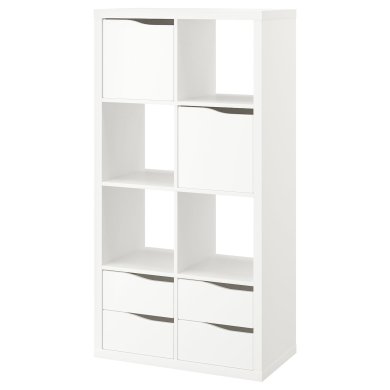 Стелаж KALLAX Білий - 3 IKEA Стелаж KALLAX Білий (ИКЕА КАЛЛАКС) 09552940 фото - 3