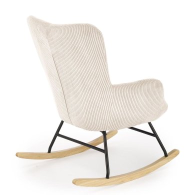 Кресло-качалка мягкое Halmar BELMIRO Кремовый - 2 Кресло-качалка мягкое Halmar BELMIRO Кремовый V-CH-BELMIRO-FOT-KREMOWY фото - 2