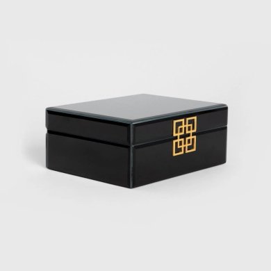 Скринька для прикрас Homla CARNIVAL 19x15x8 см Чорний 237524