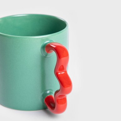 Кружка Homla BOJA 3 450 мл Зеленый 234211 фото - 4