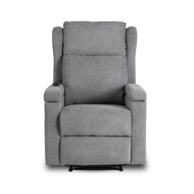 Крісло м'яке розкладне масажне з реклайнером Mebel Elit SEBASTIAN Сірий ME.SEBASTIAN/P/T/FW фото - 3