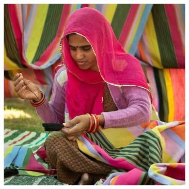 Плед MAVINN 110х170 см Разноцветный - 6 IKEA Плед MAVINN 110х170 см Разноцветный (ИКЕА МАВИНН) 90574956 фото - 6