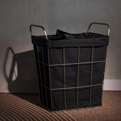 Корзина для белья Homla LORREY Черный - 5 Корзина для белья Homla LORREY Черный 219382 фото - 5