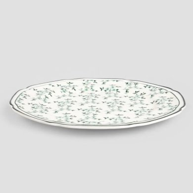 Обідня тарілка Homla GRETA 27 см Зелений 234847 фото - 2