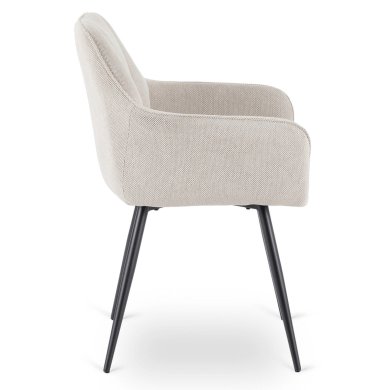 Обеденный стул Mebel Elit NAWARA Кремовый ME.NAWARA/KR/CZ/T/K фото - 2