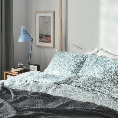IKEA Комплект постельного белья TRADKRASSULA (ИКЕА TRÄDKRASSULA) 50392840 фото - 8