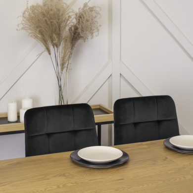 Розкладний обідній стіл Mebel Elit EDWIN Дуб золотий - 15 Розкладний обідній стіл Mebel Elit EDWIN Дуб золотий ME.EDWIN/DZ/S фото - 15