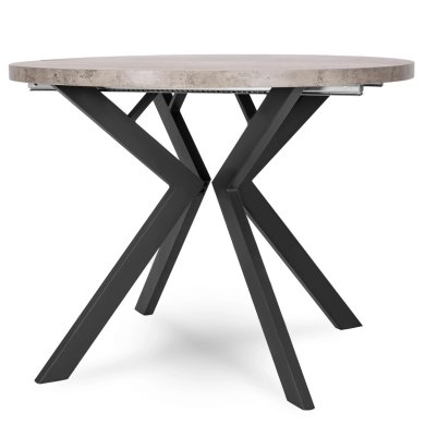 Розкладний обідній стіл Mebel Elit LUGO Бетон - 3 Розкладний обідній стіл Mebel Elit LUGO Бетон ME.LUGO/BET/CZ/S фото - 3