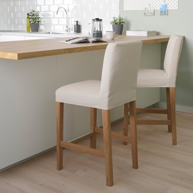 Барний стілець BERGMUND Бежевий - 12 IKEA Барний стілець BERGMUND Бежевий (ИКЕА БЕРГМУНД) 99388196 фото - 12