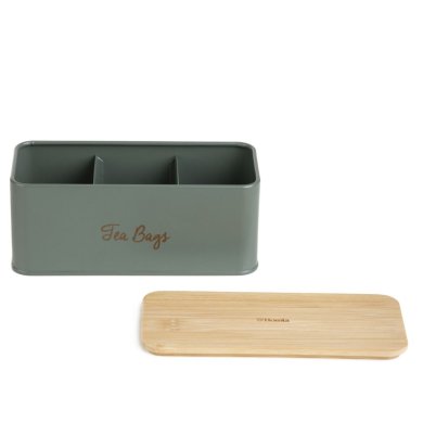 Контейнер для чаю Homla ESCILLE 20х8х8 см Зелений - 3 Контейнер для чаю Homla ESCILLE 20х8х8 см Зелений 226425 фото - 3