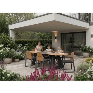 Раскладной садовый стол Garden Line ATO4126 Дерево ATO4126 фото - 6