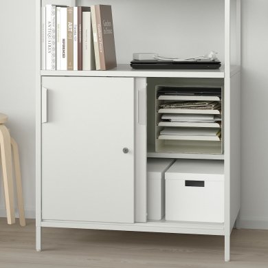 IKEA Стеллаж TROTTEN Белый (ИКЕА ТРОТТЕН) 19429643 фото - 4