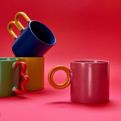 Кружка Homla BOJA 4 450 мл Червоний - 6 Кружка Homla BOJA 4 450 мл Червоний 234217 фото - 6