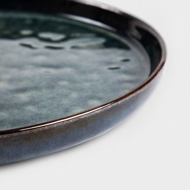 Обеденная тарелка Homla MIDO 27 см Зеленый 231349 фото - 4