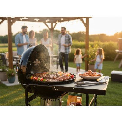 Вугільний гриль Garden Line BBQ0117 Чорний BBQ0117 фото - 11