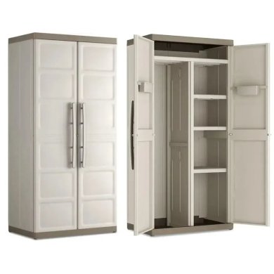 Садовый шкаф Keter/Kis ARMADIO PORTASCOPE XL EXCELLENCE Бежевый - 2 Садовый шкаф Keter/Kis ARMADIO PORTASCOPE XL EXCELLENCE Бежевый 241052-1 фото - 2