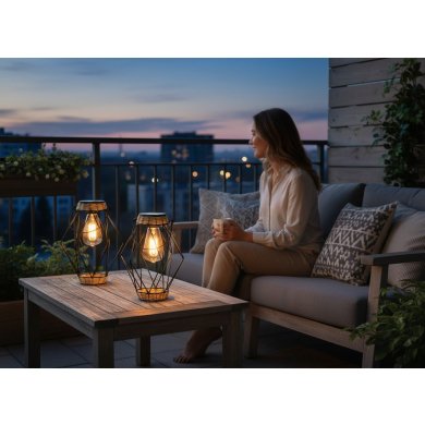 Декоративный светильник на солнечной батарее Garden Line LAP5917 Черный LAP5917 фото - 2