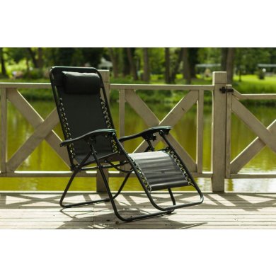 Складаний шезлонг Meven GRAVITY Чорний MV-8067CZ-GRAVITY фото - 2