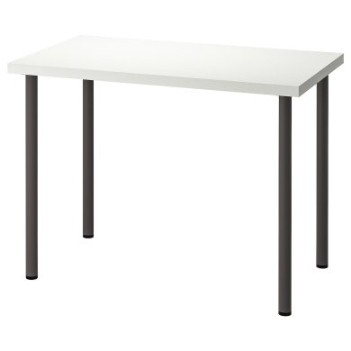 IKEA Письмовий стіл LINNMON/ADILS Білий (ИКЕА ЛИННМОН/АДИЛС) 19416184