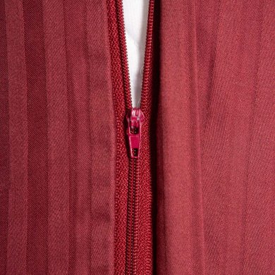 Комплект постільної білизни Homla AGNES 160x200 см Бордовий 242537 фото - 5