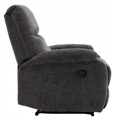 Кресло мягкое раскладное с реклайнером Kontrast ROSA Темно-серый 5.01.84854 фото - 6