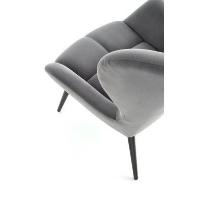 Кресло мягкое Halmar Tyrion Серый - 5 Кресло мягкое Halmar Tyrion Серый V-CH-TYRION-FOT-POPIEL фото - 5