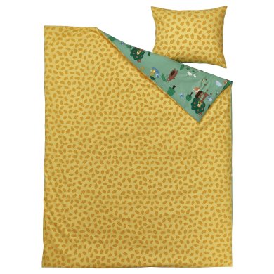 IKEA Комплект постельного белья BRUMMIG 150х200 см Принт (ИКЕА БРУММИГ) 50521154 фото - 6