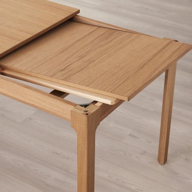 IKEA Розкладний обідній стіл EKEDALEN Дуб (ИКЕА EKEDALEN) 40340837 фото - 6
