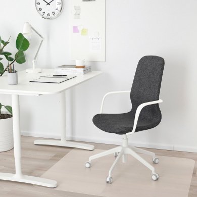 IKEA Офисное кресло LANGFJALL Темно-серый (ИКЕА ЛАНГФЬЯЛЛЬ) 29252865 фото - 20