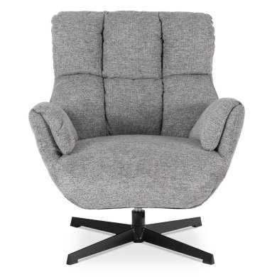 Крісло м'яке поворотне Mebel Elit REAL Сірий ME.REAL/P/CZ/T/FW фото - 2