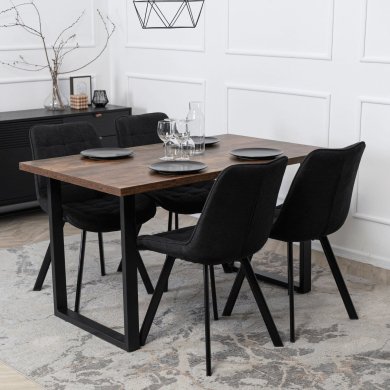 Обеденный стул Mebel Elit RICK 2 Черный ME.RICK2/CZ/T/K фото - 6