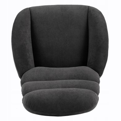 Кресло мягкое поворотное Kontrast AXEL Welur Темно-серый 5.01.83994 фото - 6