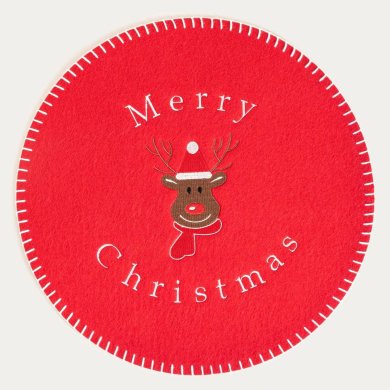 Набор сервировочных ковриков Homla MERRICK 35 см 2 шт Красный 242209 фото - 2