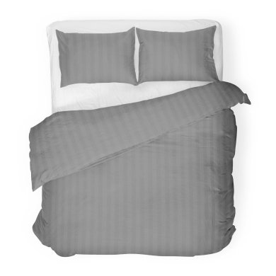Комплект постельного белья Homla AGNES 160x200 см Серый 161074 фото - 2