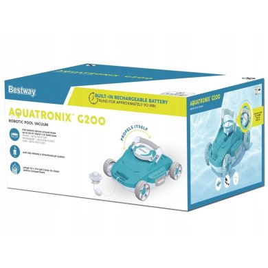 Автоматический пылесос для бассейна Bestway 58765 AQUATRONIX G200 Бирюзовый BES58765 фото - 15