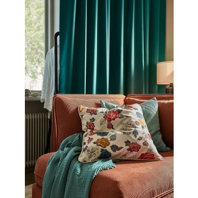IKEA Штори MAJGULL 145х300 см 2 шт Темно-бірюзовий (ИКЕА МАЙГУЛЛ) 70488115 фото - 5